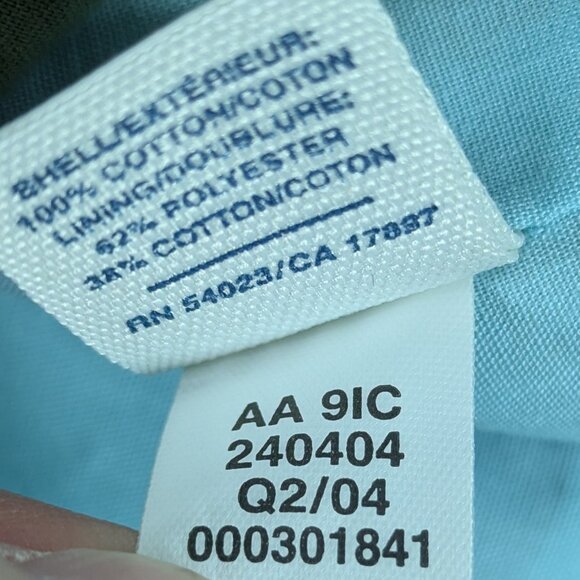 Old Navy Green HULA Tote Bag Cotton Sequin Accents 2004 Nostalgia Millennial Y2K - Picture 4 of 8